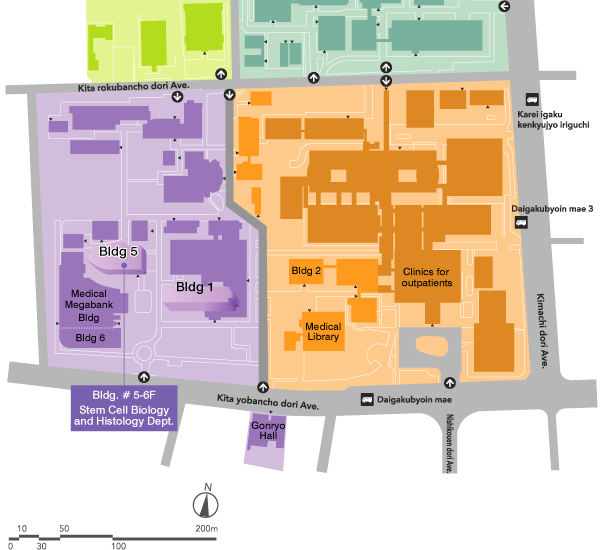 Seiryo Campus Map